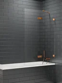 Parawany nawannowe - Parawan nawannowy New Trendy Avexa 130x150 cm 2-częściowy uchylny prawy miedź EXK-3815 - miniaturka - grafika 1