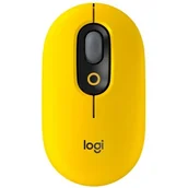Myszki - Logitech Mysz Mysz Pop Black & Yellow - miniaturka - grafika 1