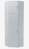 Szafy - Szafa biała narożna z nadstawką L3-H31 - miniaturka - grafika 1