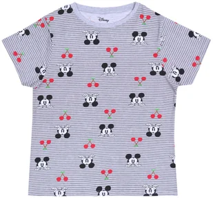 DISNEY Myszka Mickey Szara koszulka, t-shirt XXS - Koszulki i topy damskie - miniaturka - grafika 1