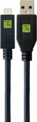 Kable USB - Kabel USB Techly TECHLY USB3.1 Kabel Stecker Typ-A - Stecker USB Typ-C Schwarz 1m - miniaturka - grafika 1