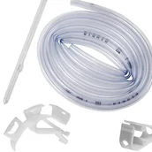 Domowy wyrób alkoholu - Browin Zestaw do obciągu wina z uchwytem i zaciskiem - miniaturka - grafika 1