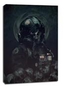 Obrazy i zdjęcia na płótnie - Gwiezdne Wojny Star Wars Skull Pilot - obraz na płótnie Wymiar do wyboru: 90x120 cm - miniaturka - grafika 1