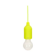 Lampy stojące - Lampka Turystyczna LED na Baterie Nocna pod Namiot Kemping Limonkowa - miniaturka - grafika 1