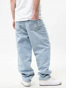 Spodnie męskie - SPODNIE JEANSOWE BAGGY Z Uszkodzeniami Męskie Niebieskie Jigga Wear M - miniaturka - grafika 1