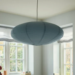 Nordlux Papierowy klosz Villo 60 Ø 60 cm wysokość 25 cm, niebieski - Oprawy, klosze i abażury - miniaturka - grafika 1