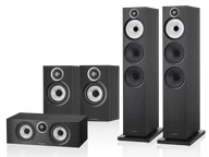 Głośniki i kolumny - Bowers & Wilkins 603 S3 + 607 S3 + HTM6 S3 (czarny) - miniaturka - grafika 1