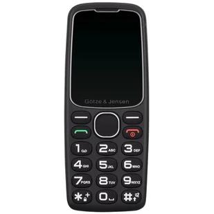 GÖTZE & JENSEN GFE301 32MB Dual Sim Czarny - Telefony komórkowe - miniaturka - grafika 1