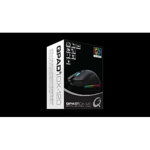 Qpad DX 120 Czarny - Myszki - miniaturka - grafika 1