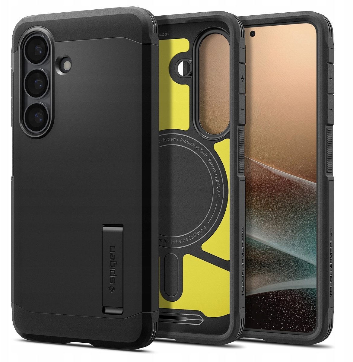 Spigen Etui Spigen Tough Armor Mag MagSafe do Samsung Galaxy S26 czarny