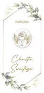 Kartki okolicznościowe i zaproszenia - Karnet Chrzest - Armin Style - miniaturka - grafika 1