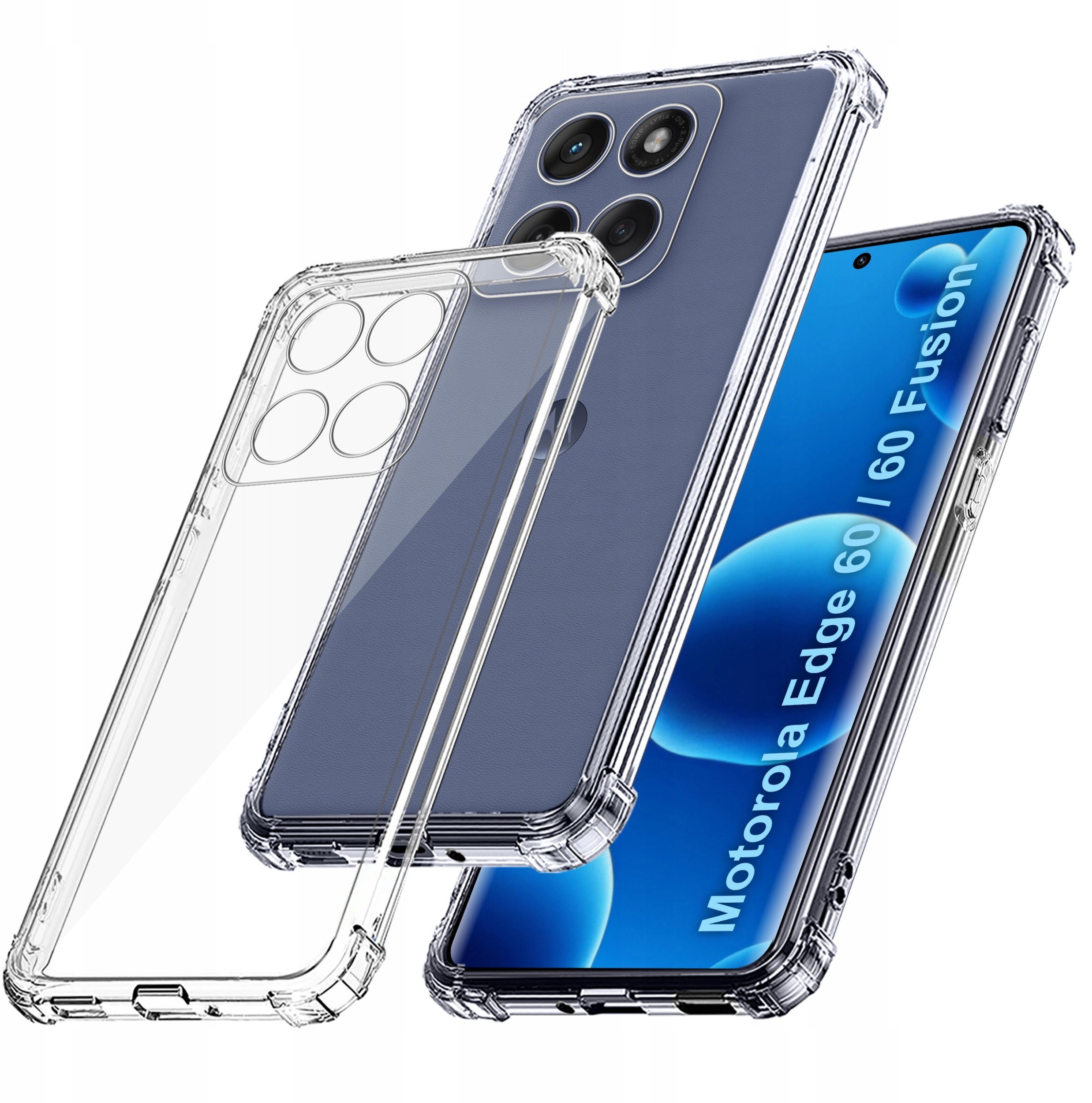Etui do Motorola Edge 60 60 Fusion PANCERNE CASE SILICON GUMOWE
