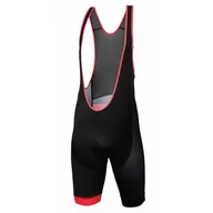 Spodenki rowerowe - Spodenki rowerowe KROSS Pave (rozmiar M) Czarno-czerwony - miniaturka - grafika 1