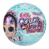Lalki dla dziewczynek - LOL Surprise Glitter Color Change Losowa lalka zmieniająca kolor 585299 - miniaturka - grafika 1