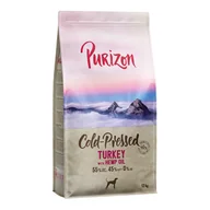 Sucha karma dla psów - Dwupak Purizon, 2 x 12 kg - Coldpressed, indyk z olejem konopnym - miniaturka - grafika 1
