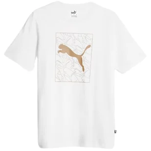 Koszulka fitness męska Puma Graphics Cat - Koszulki sportowe męskie - miniaturka - grafika 1