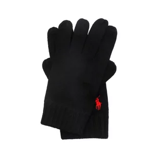 POLO RALPH LAUREN Wełniane rękawiczki - Rękawiczki - miniaturka - grafika 1
