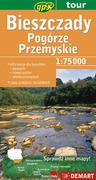 Atlasy i mapy - Bieszczady, Pogórze Przemyskie. Mapa turystyczna 1:75 000 - miniaturka - grafika 1