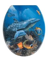 Deski sedesowe - WENKO Deska sedesowa SEA LIFE Duroplast B005FQMN40 - miniaturka - grafika 1