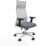 Fotele i krzesła biurowe - Krzesło Biurowe Piqueras y Crespo B2D086N Szary - miniaturka - grafika 1