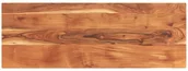 Stoły - Blat stołu, 140x60x3,8 cm, prostokątny, lite drewno akacjowe - miniaturka - grafika 1