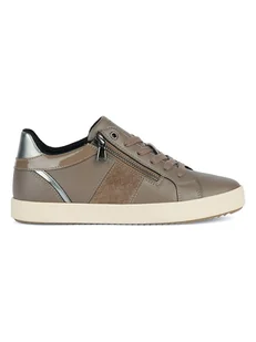 Geox Sneakersy "Blomiee" kolorze khaki - Trampki damskie - miniaturka - grafika 1