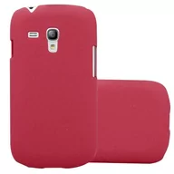 Etui i futerały do telefonów - Pokrowiec Etui Do Samsung Galaxy S3 MINI w FROSTY CZERWONY Pokrowiec Ochronny Obudowa Hard Case Cover Cadorabo - miniaturka - grafika 1