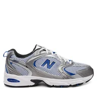 Sneakersy męskie - Sneakersy New Balance U530ADE Srebrny - miniaturka - grafika 1
