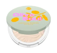 Rozświetlacze do twarzy i ciała - Bell Olive Soul prasowany puder rozświetlający do twarzy 01 Devy Olive 6,5g - miniaturka - grafika 1