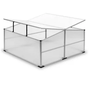 Tunel Szklarnia Ogrodowa Aluminiowa 110X110X40Cm - Szklarnie ogrodowe - miniaturka - grafika 1