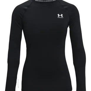 Longsleeve damski Heat Gear Authentics Comp Under Armour - Koszulki i topy damskie - miniaturka - grafika 1