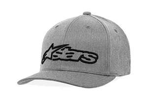 Czapki męskie - Alpinestars, Blaze Flexfit Hat, czapka z daszkiem, Węgiel Heather/Czarny, 23X, Męskie - grafika 1