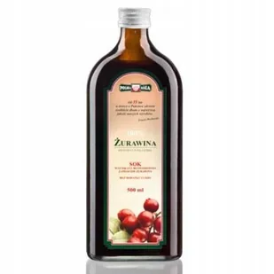 Polska Róża Sok z Żurawiny 100% 500 ml POLROZA6 - Soki i napoje niegazowane - miniaturka - grafika 2
