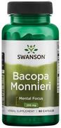 Suplementy naturalne - Swanson - Bacopa Monnieri Ekstrakt, 250mg, 90 kapsułek - miniaturka - grafika 1