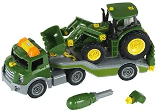 Traktor John Deere do skręcania - Klein - Samochody i pojazdy dla dzieci - miniaturka - grafika 1