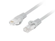 Patchcordy - Patchcord kat.6 UTP LSZH CU 0,5m szary Fluke Passed Lanberg PCU6-10CU-0050-S - miniaturka - grafika 1