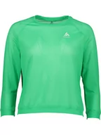 Koszulki sportowe damskie - Odlo Koszulka funkcyjna "Harvest" w kolorze zielonym - miniaturka - grafika 1