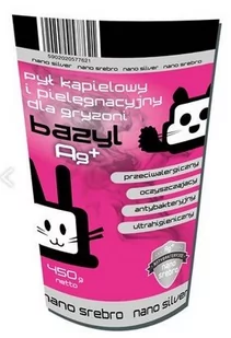 Bazyl Ag+ Pył kąpielowy i pielęgnacyjny dla gryzoni 450g - Podłoże dla gryzoni - miniaturka - grafika 1
