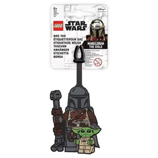 Akcesoria i dodatki do ubrań dla dzieci - Zawieszka LEGO Star Wars The Mandalorian with Child 52948 - grafika 1