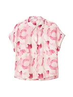 Bluzki damskie - TOM TAILOR Bluzka damska, 31803 – wzór w różowych kształtach, 42 - miniaturka - grafika 1