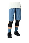Spodenki rowerowe - Damskie spodenki rowerowe Fox Womens Flexair Lite Short Matte Blue M - miniaturka - grafika 1