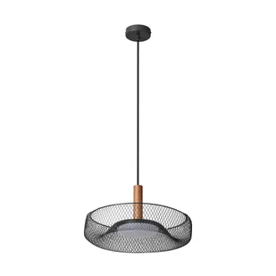 Oprawa sufitowa Decor Mesh Pendant 18,5W 3000K Czarna - Lampy sufitowe - miniaturka - grafika 1