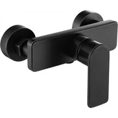 Baterie wannowe i prysznicowe - Mexen Cetus bateria prysznicowa, czarna - 744340-70 - miniaturka - grafika 1