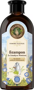 Receptury Zielarki, Szampon wzmacniająco-ochrony, 350ml - Szampony do włosów - miniaturka - grafika 1