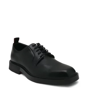 HUGO Skórzane derby Iker - Półbuty męskie - miniaturka - grafika 1