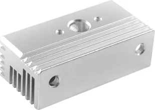 Ender S1, Ender S1 Pro, Creality Sprite Extruder, blok chłodzący do Creality S1, blok chłodzący Vermoon V1, blok chłodzący Vermoon V1 pro, aluminiowy blok chłodzący, blok chłodzący do drukarek 3d, części do drukarek 3d, akcesoria do drukarek 3d - Filamenty i akcesoria do drukarek 3D - miniaturka - grafika 1