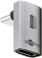 Adaptery i przejściówki - Goobay 74442 zmieniacz płci / kabli USB-C Srebrny - miniaturka - grafika 1