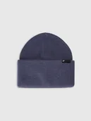 Czapki dla dzieci - 4F Czapka zimowa z dodatkiem wełny dziecięca - granatowa Uniwersalny - miniaturka - grafika 1
