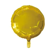 Balony i akcesoria - GoDAN Balon foliowy 18" na urodziny, Okrągły złoty BFOL/7203-5 - miniaturka - grafika 1