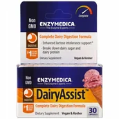 Witaminy i minerały dla sportowców - ENZYMEDICA DairyAssist 30caps - miniaturka - grafika 1